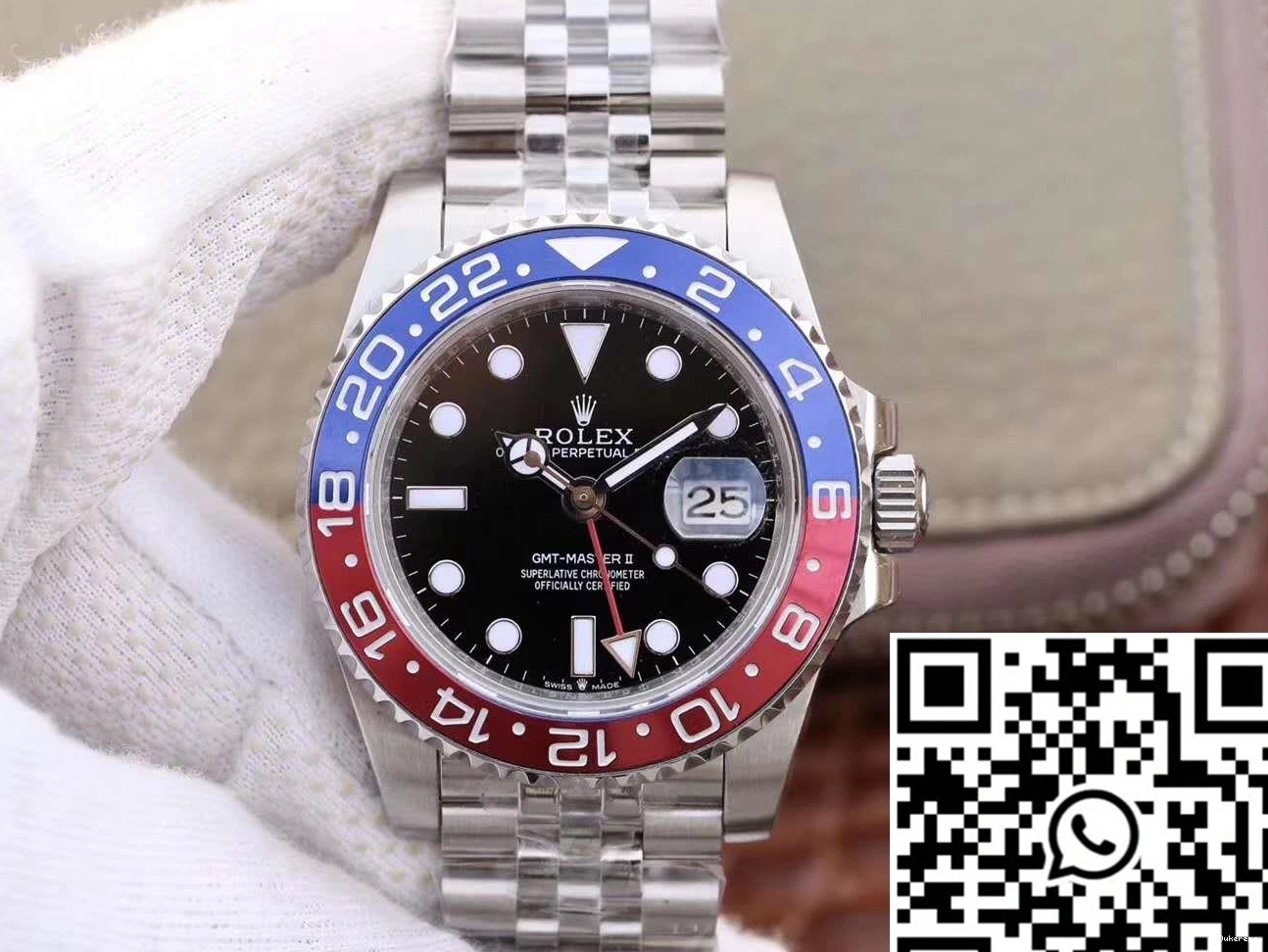 Master Dial 126710BLRO GMT GM II Black Factory Rolex 0517